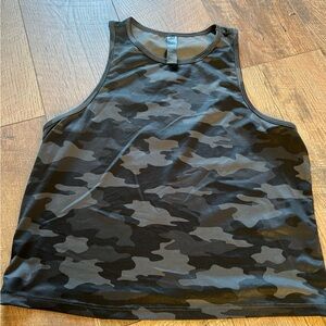 Kyodan Black and Gray Camo Men's Tank Top